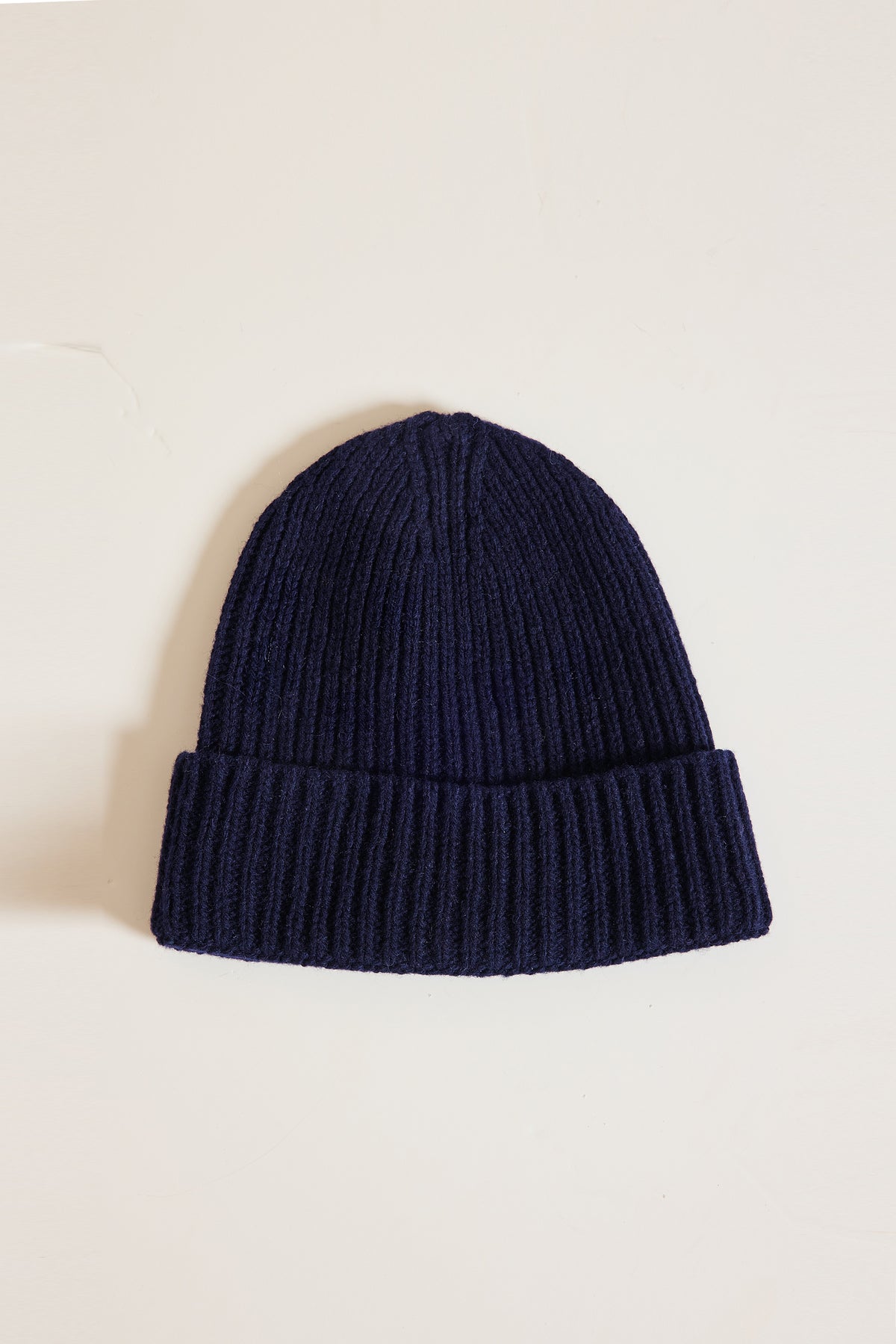 BONNET EN CACHEMIRE MARINE