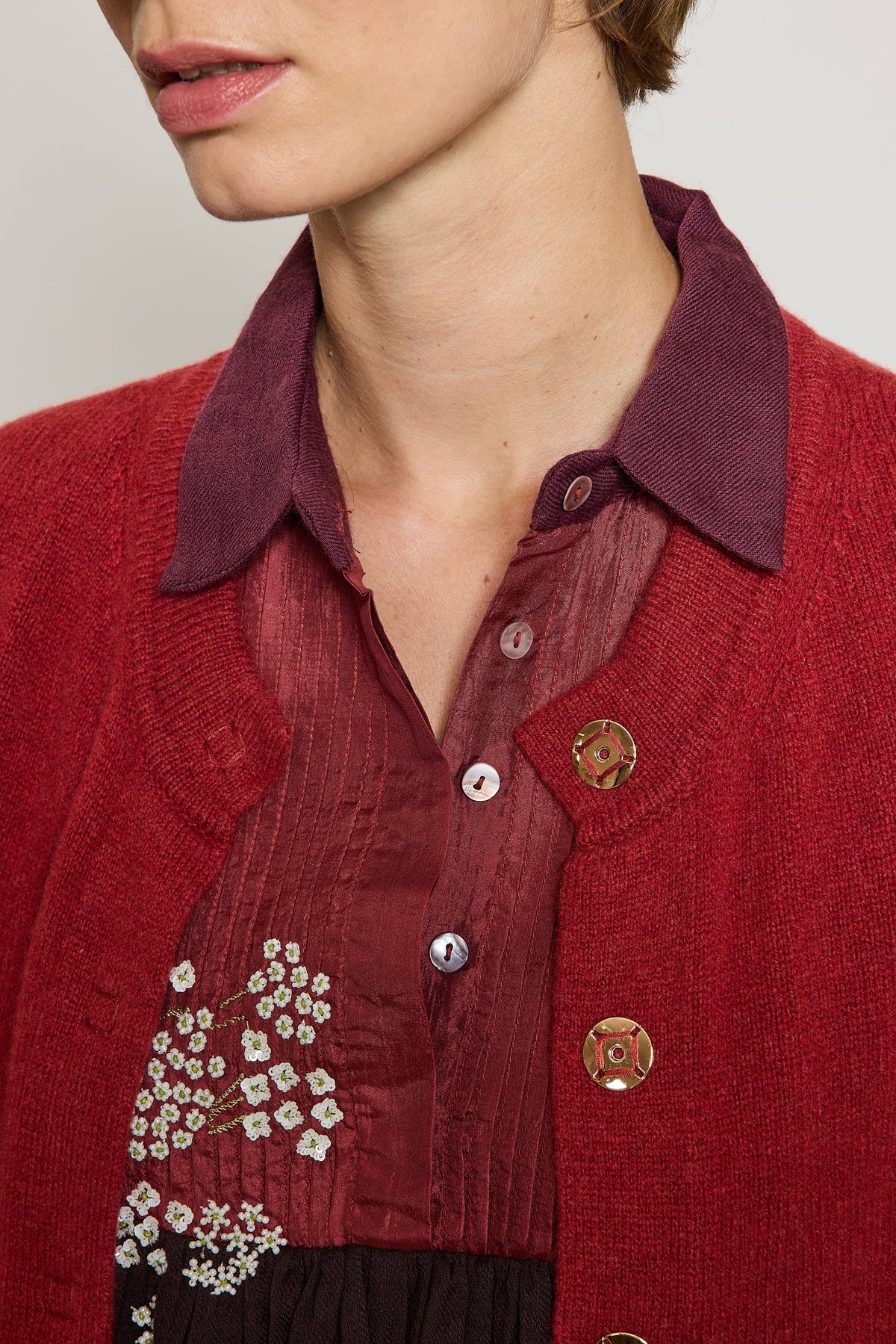 BLOUSON EN CACHEMIRE