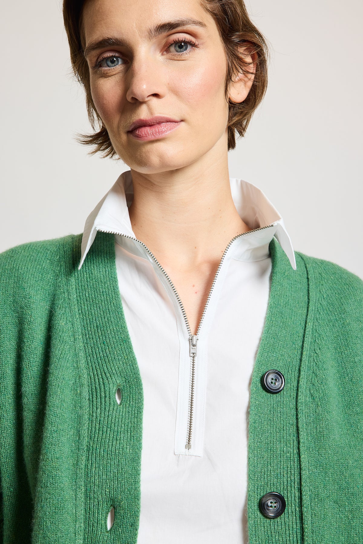 CARDIGAN EN CACHEMIRE PIN