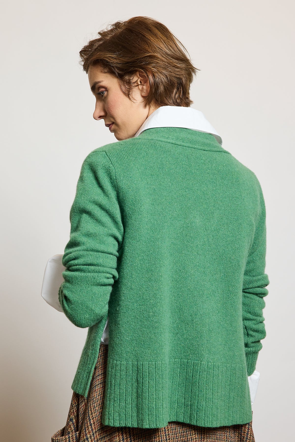 CARDIGAN EN CACHEMIRE PIN