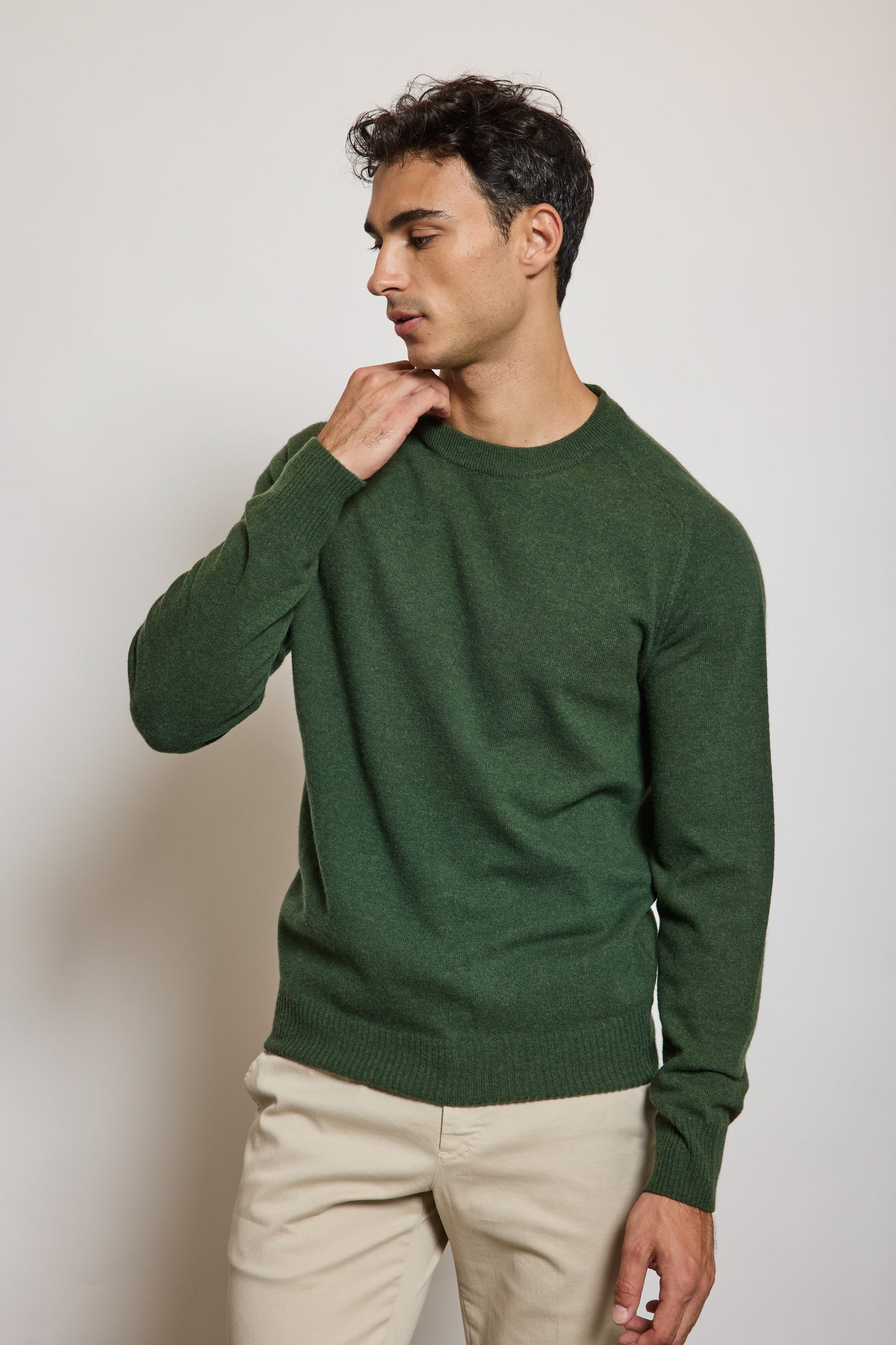 PULL EN LAINE ET CACHEMIRE FORET