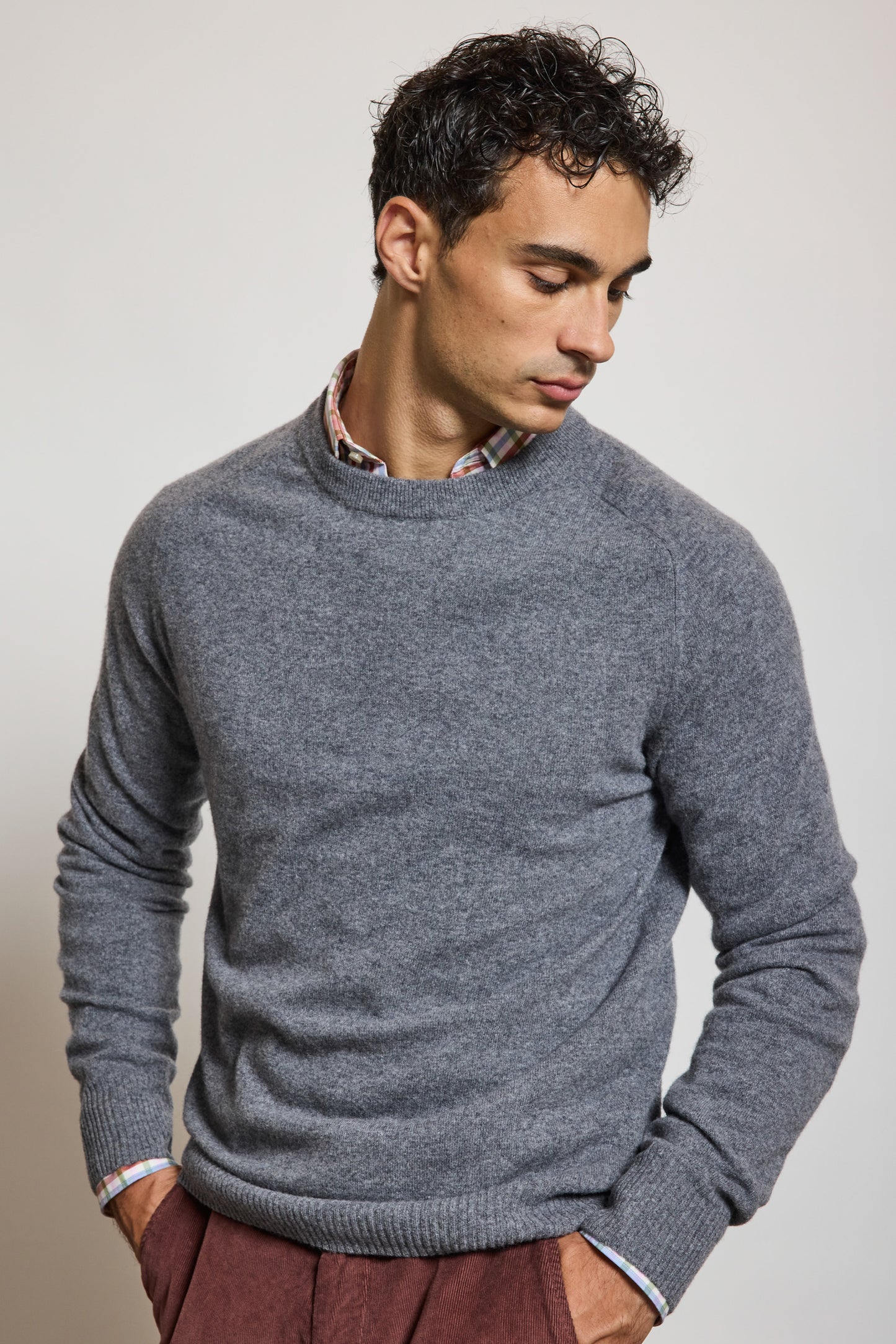 PULL EN LAINE ET CACHEMIRE