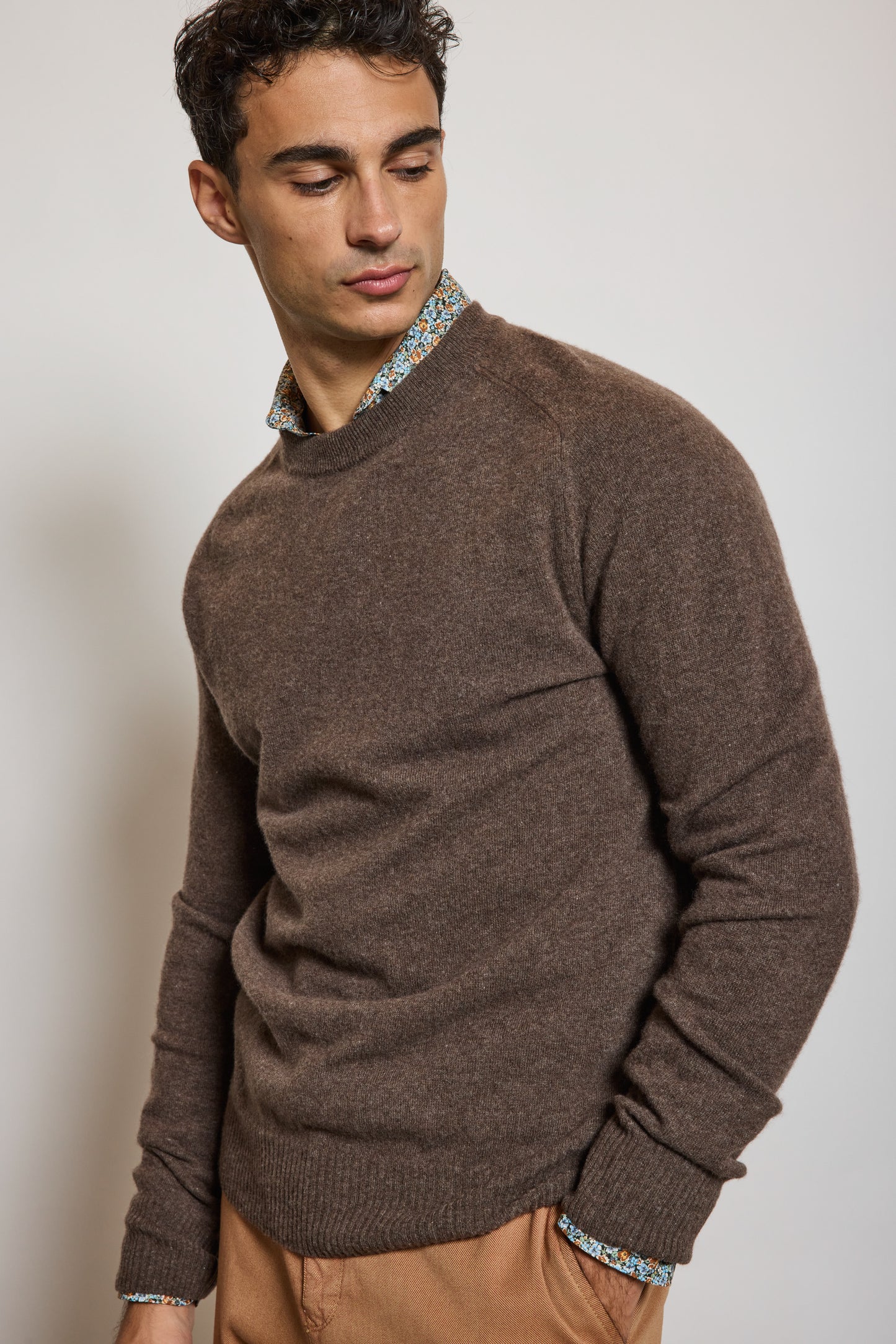 PULL EN LAINE ET CACHEMIRE