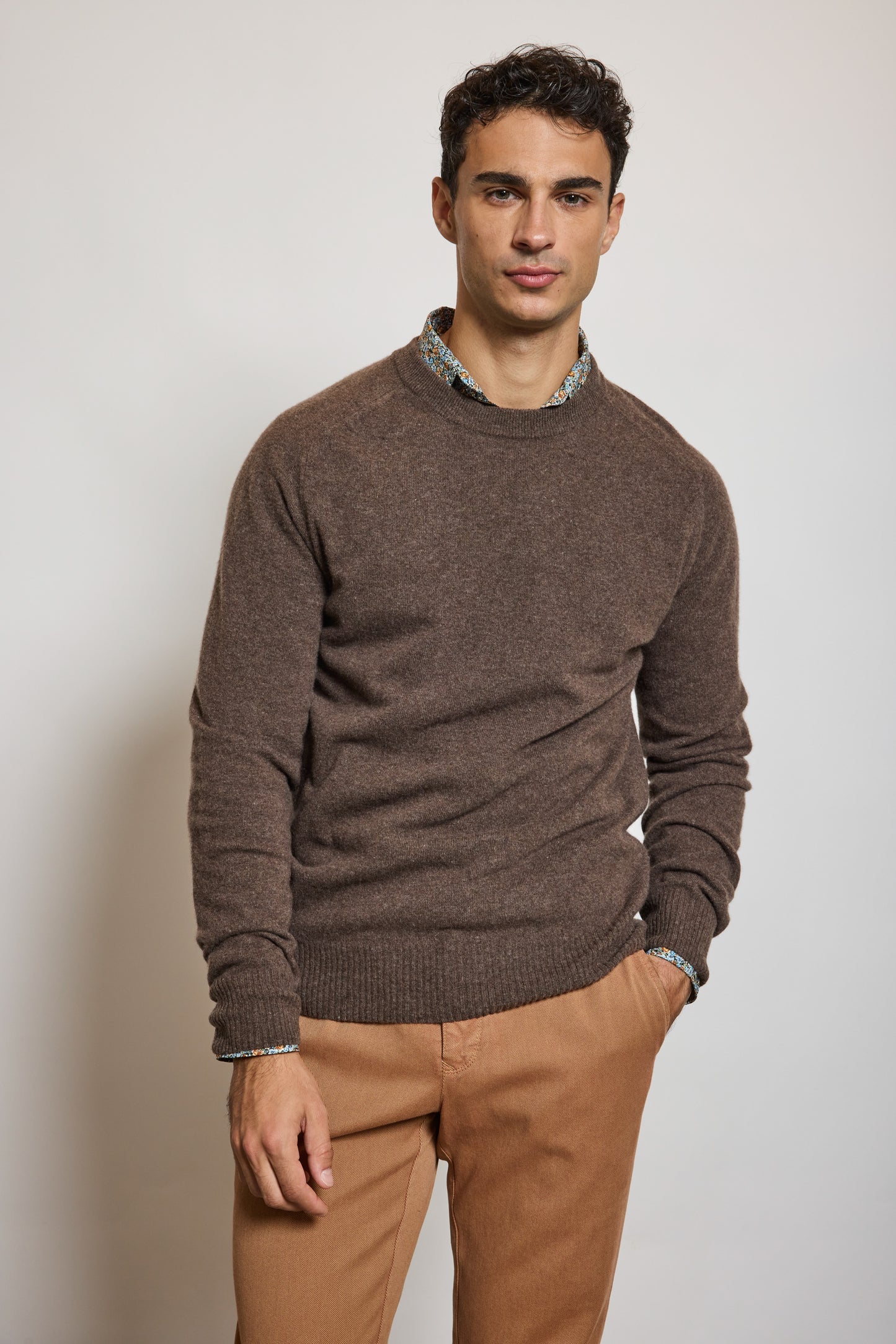 PULL EN LAINE ET CACHEMIRE