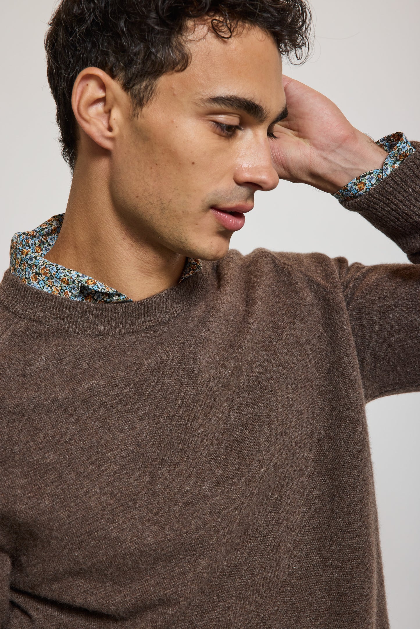 PULL EN LAINE ET CACHEMIRE