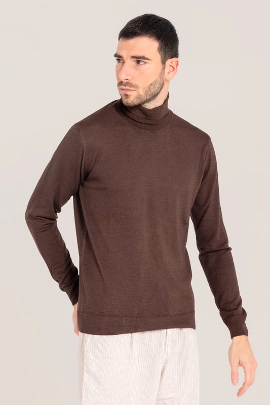 WOOL SWEATER CHOCOLATE