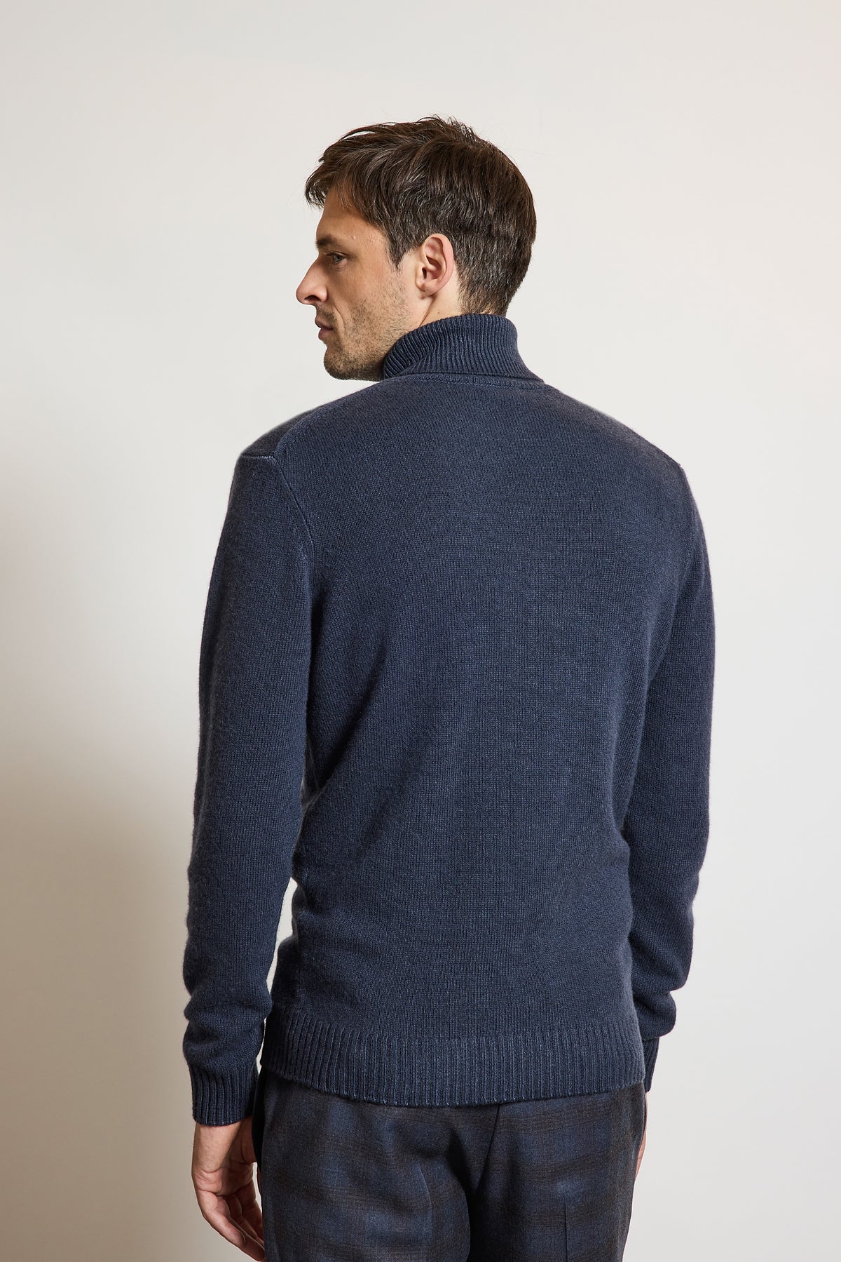 PULL EN CACHEMIRE MARINE