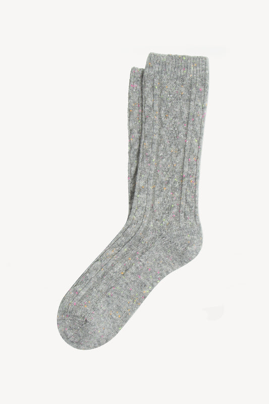 CHAUSSETTES EN CACHEMIRE GRISES