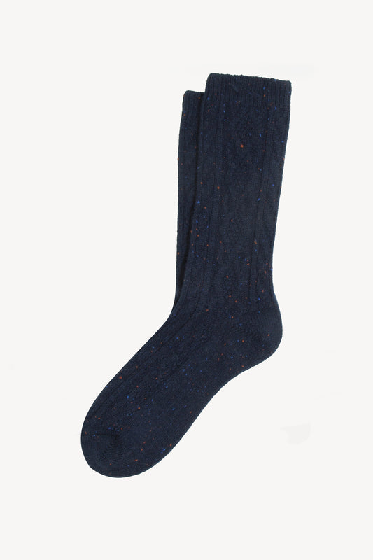 CHAUSSETTES EN CACHEMIRE MARINE