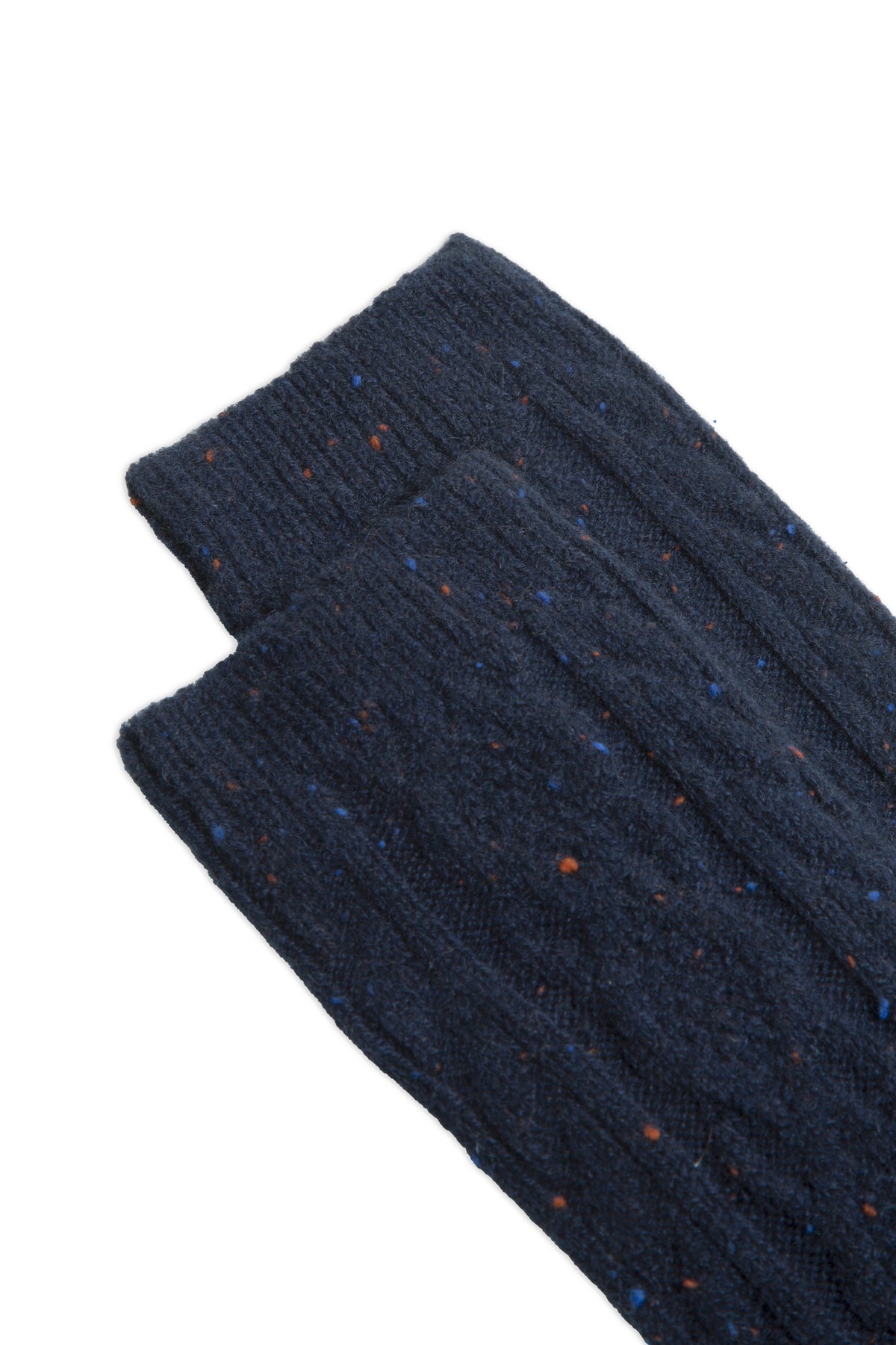 SOCKS IN CASHMERE NAVY