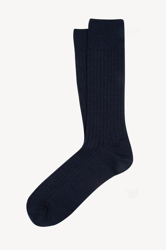 WOOL SOCKS NAVY