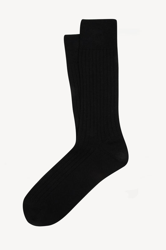 WOOL SOCKS BLACK