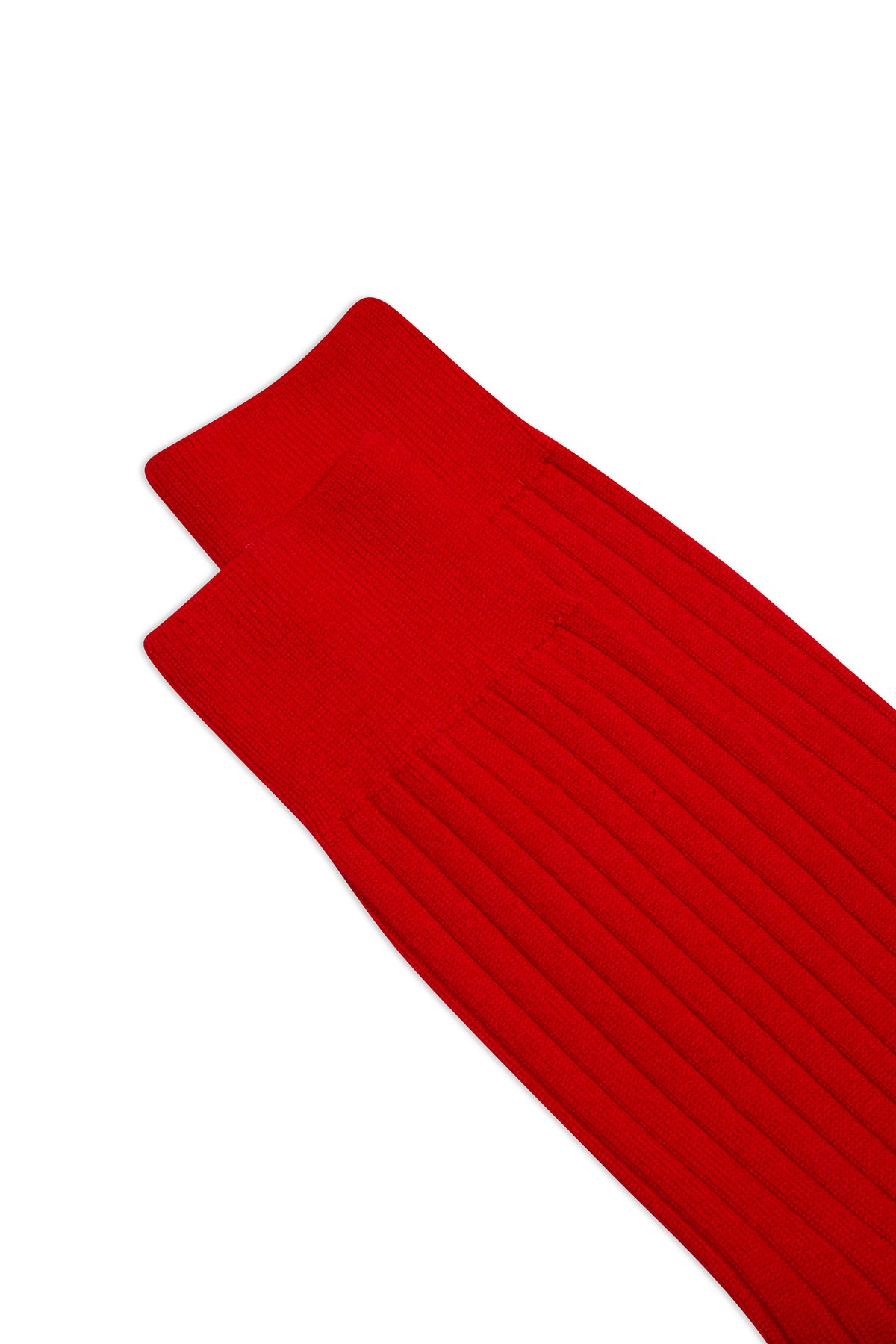 CHAUSSETTES EN LAINE ROUGE