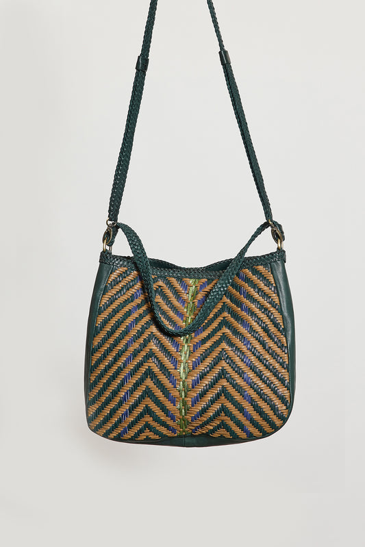 SAC TRÉSSÉ MULTICOLORE