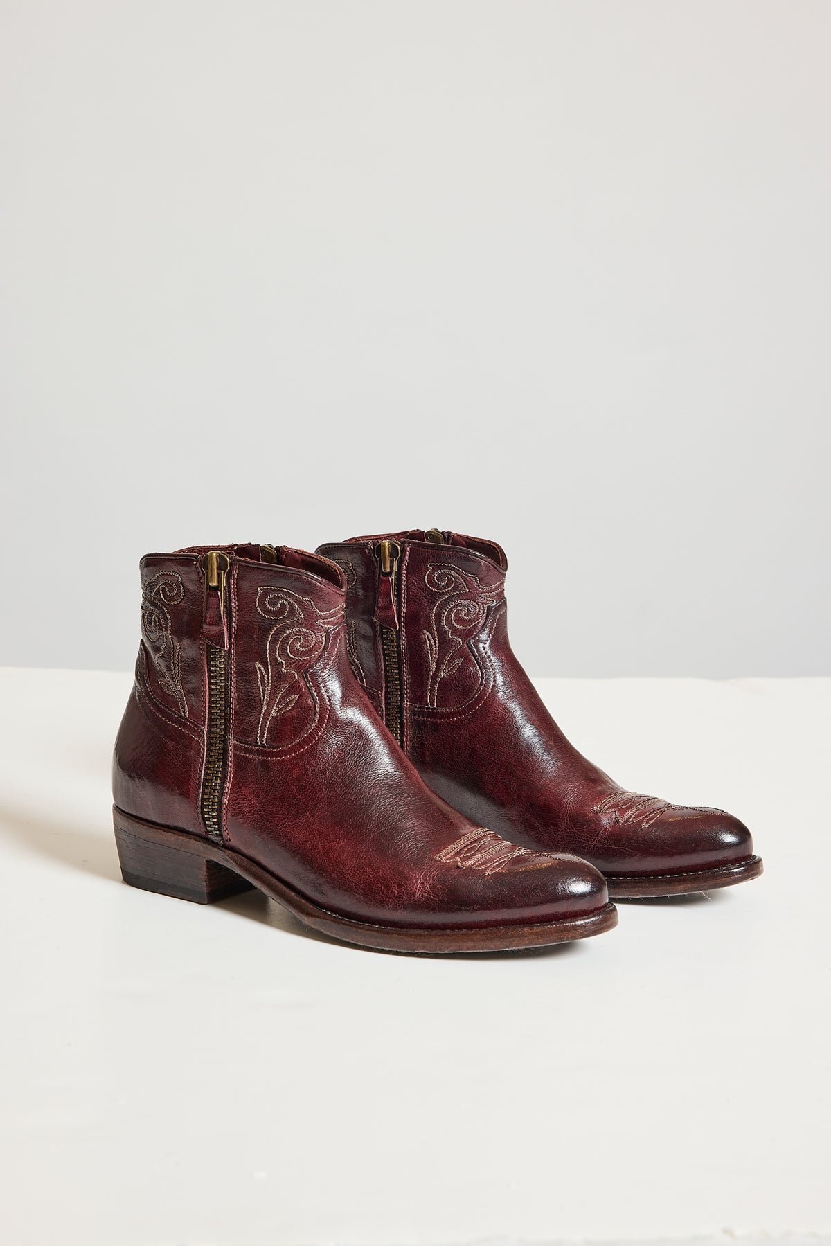 BOOTS BURGUNDY