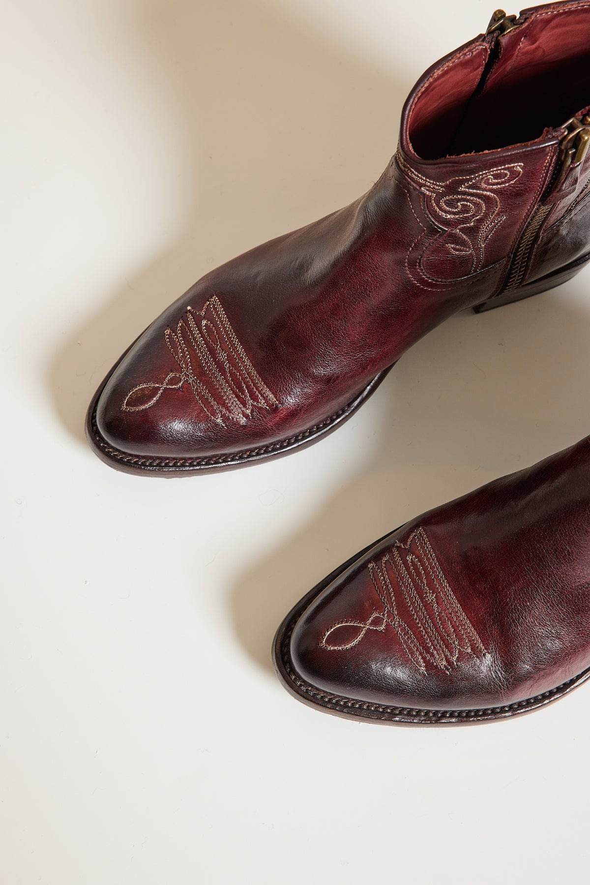 BOOTS BURGUNDY