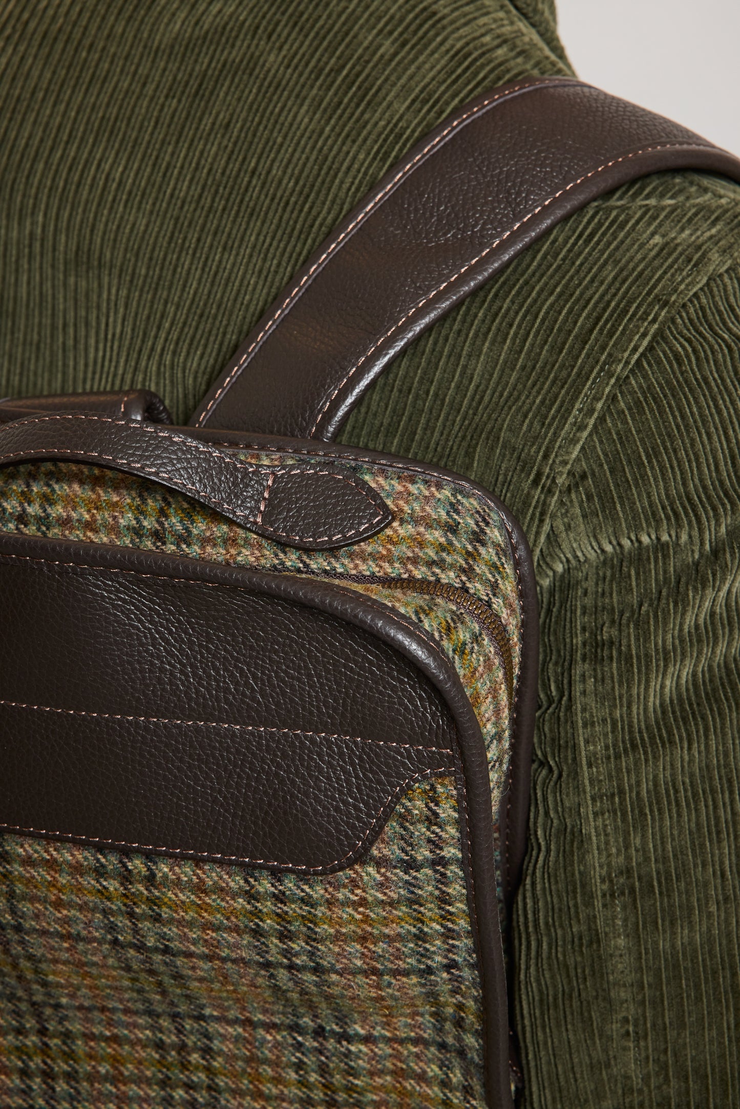 SAC À DOS PRINCE DE GALLES VERT