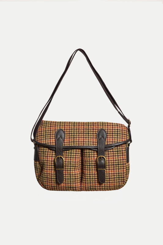 BESACE PRINCE DE GALLES CAMEL