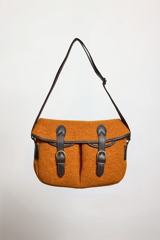 BESACE TWEED ORANGE