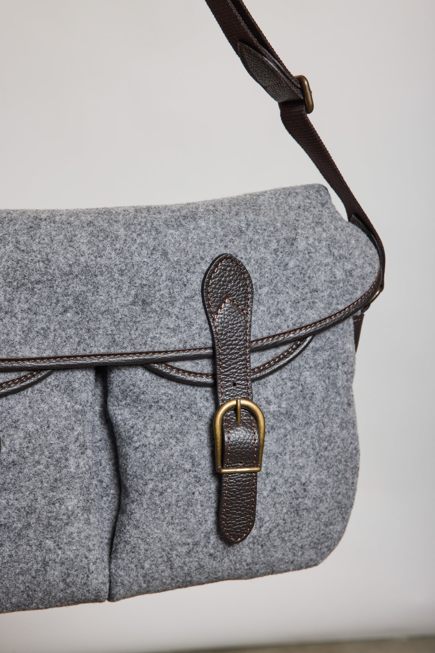 GRANDE BESACE TWEED GRIS