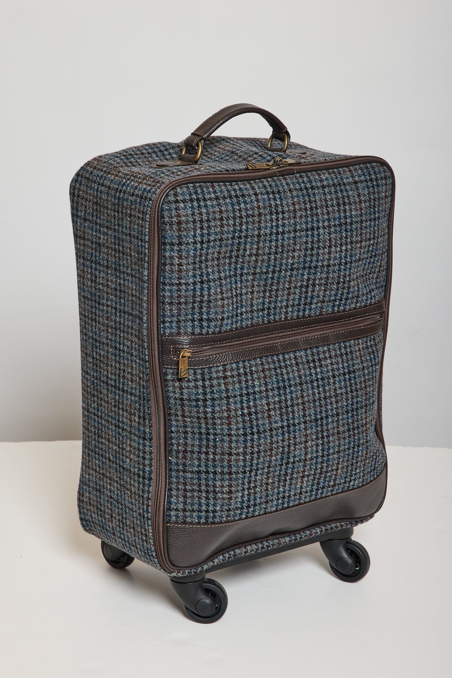 VALISE CABINE PRINCE DE GALLES GRISE