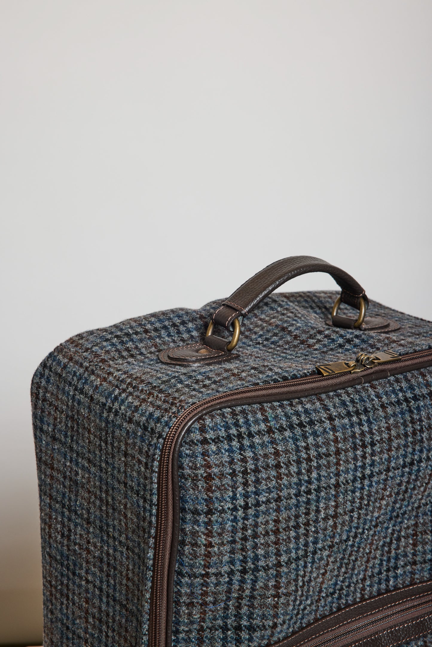 VALISE CABINE PRINCE DE GALLES GRISE