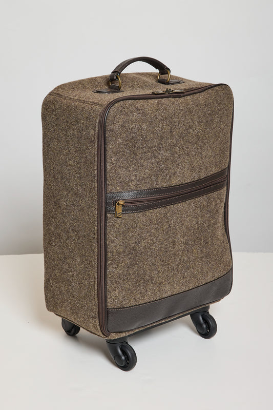 TWEED CABIN SUITCASE KHAKI