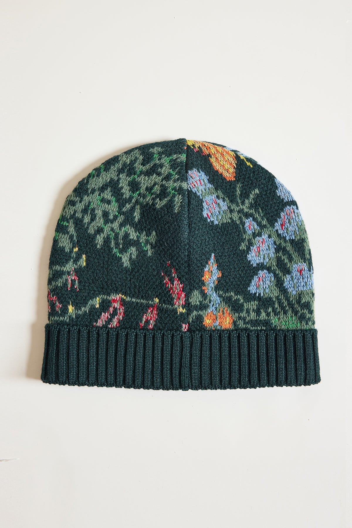 BONNETS JACQUARD VERT