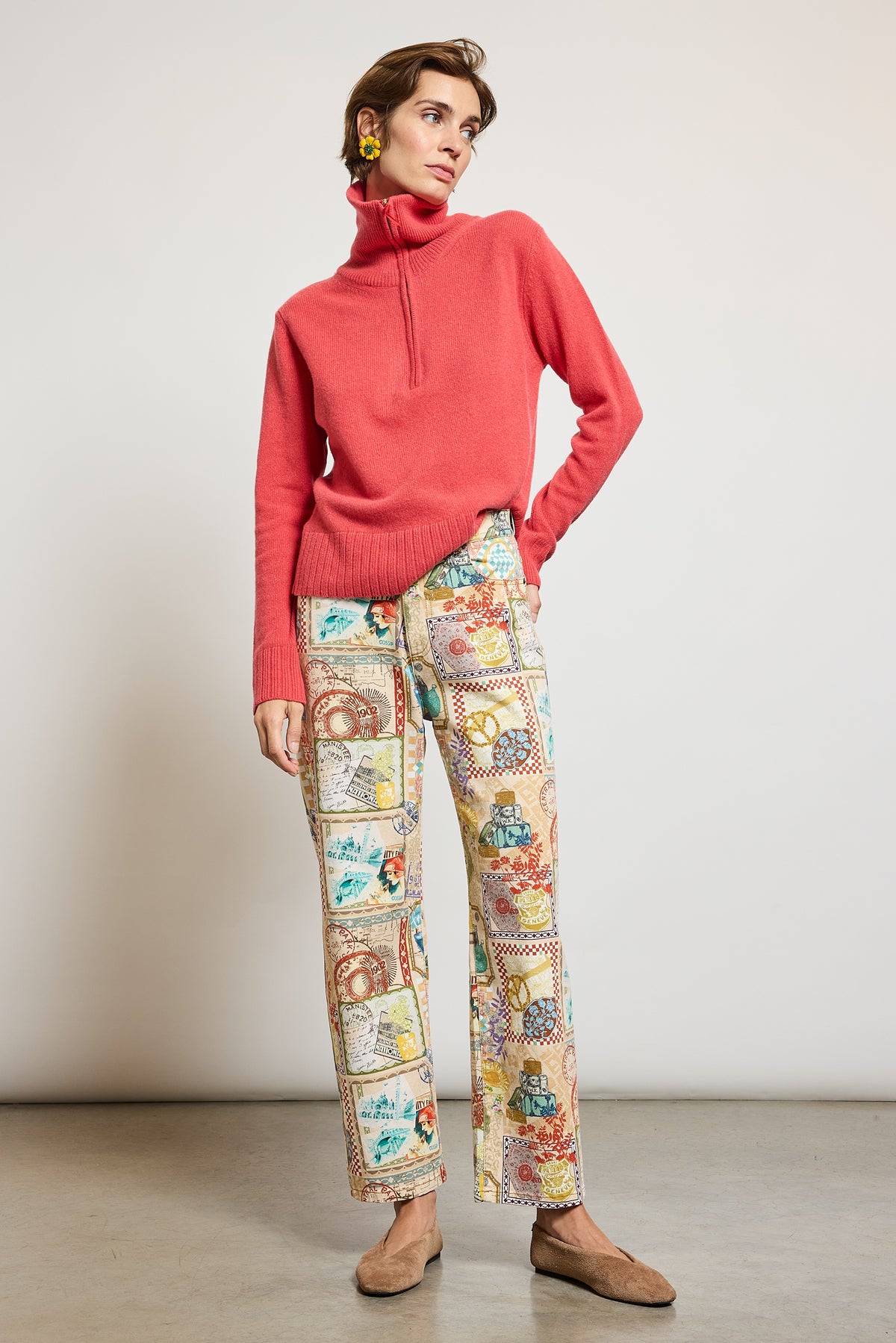 JEAN IMPRIMÉ MULTICOLORE