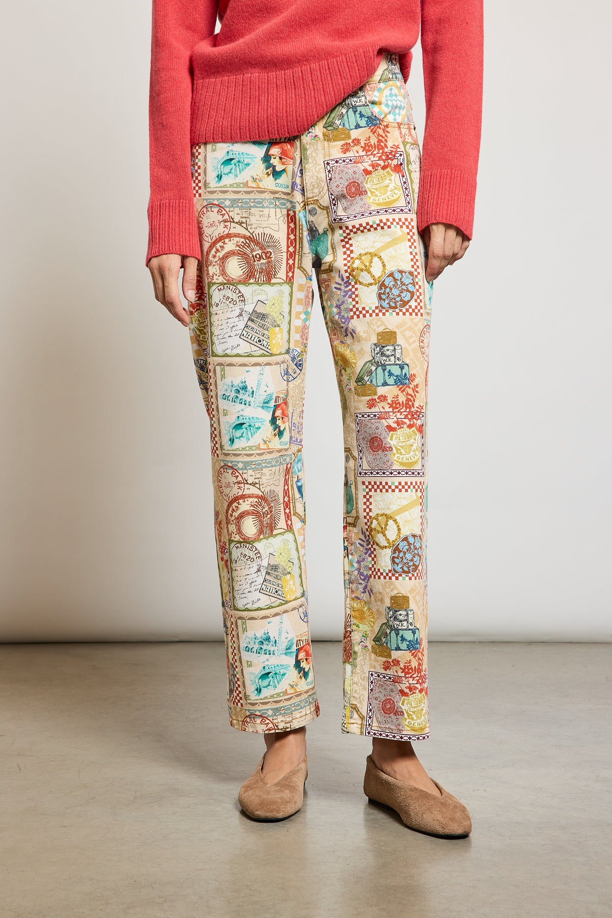 JEAN IMPRIMÉ MULTICOLORE