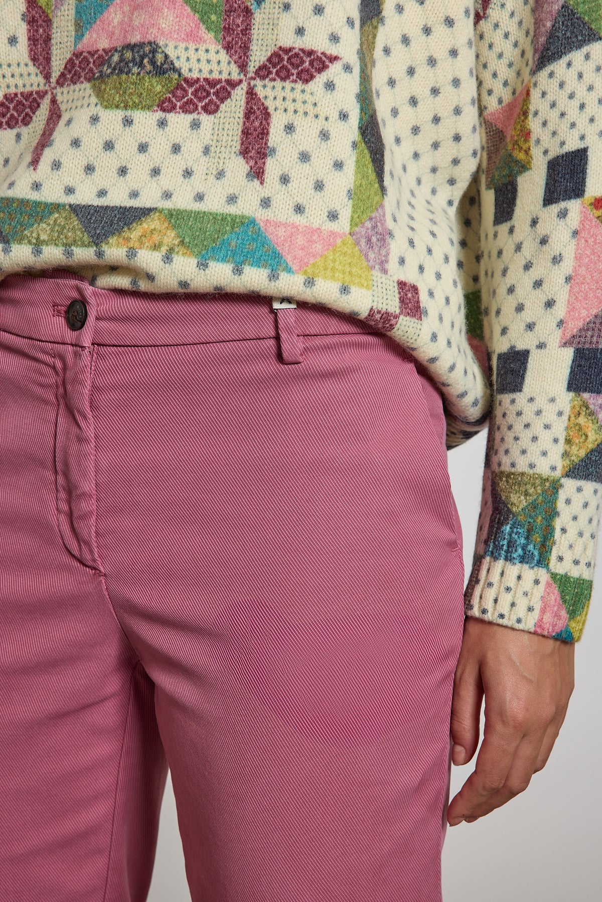 DRILL PANTS BLUSH