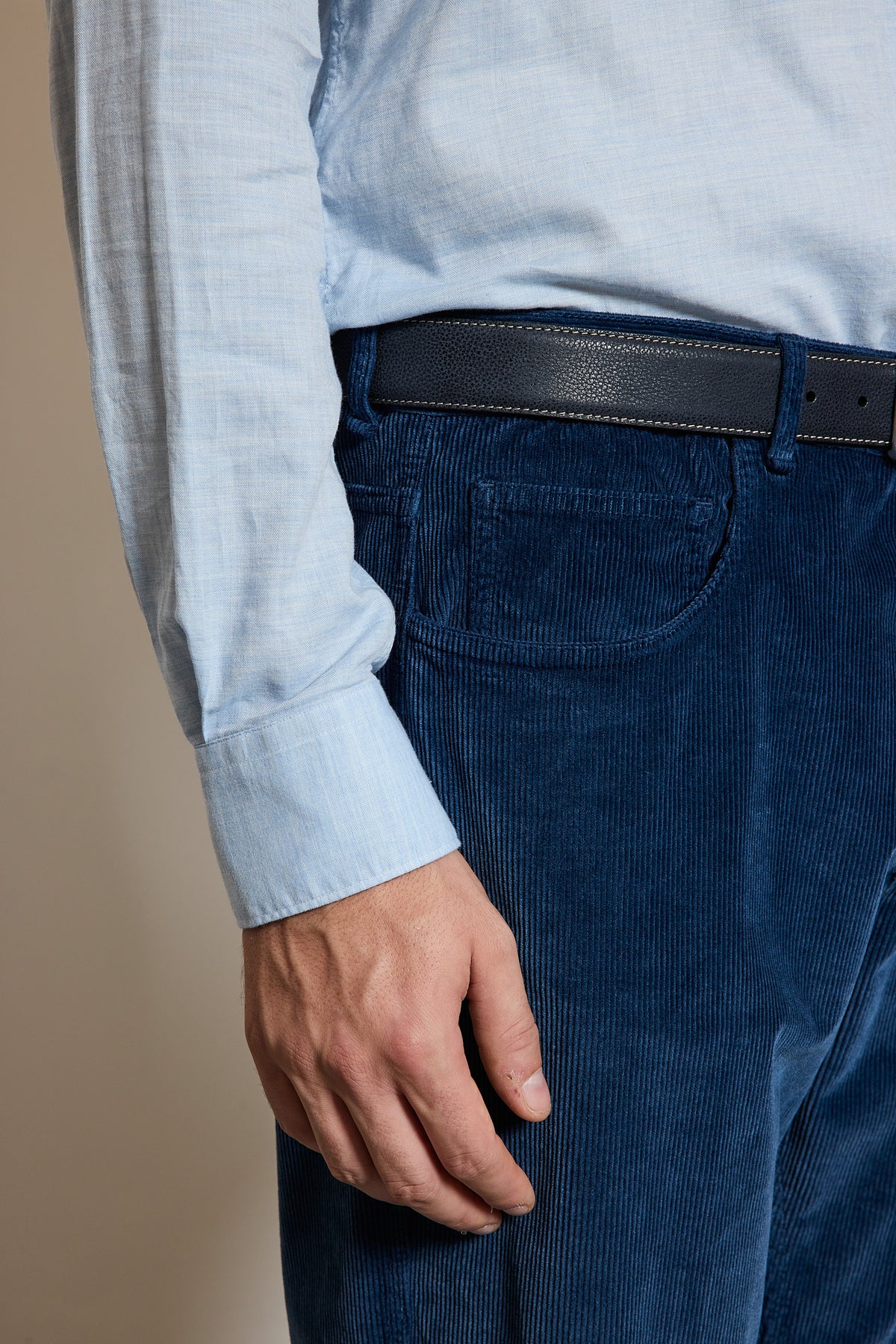 CORDUROY PANTS NAVY