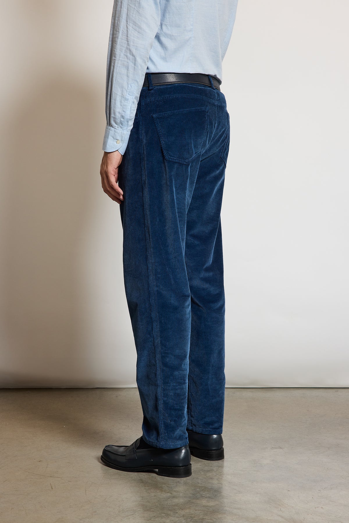 CORDUROY PANTS NAVY