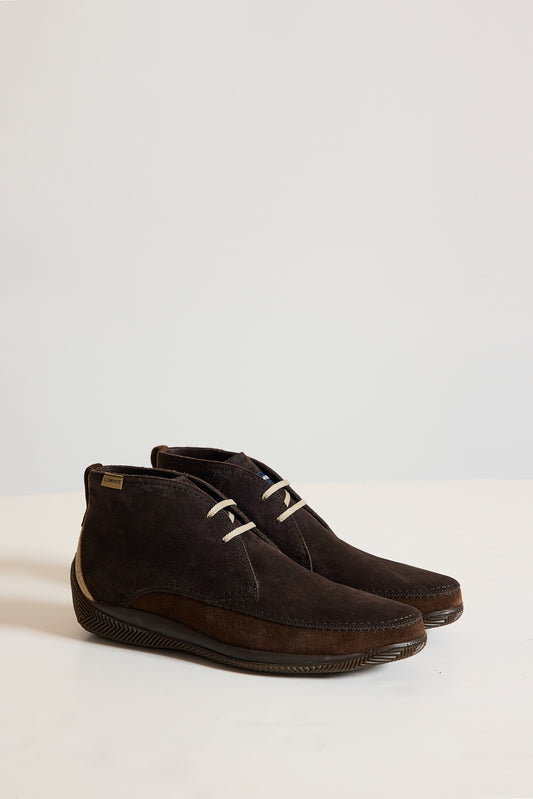 CHAUSSURES EN DAIM CHOCOLAT