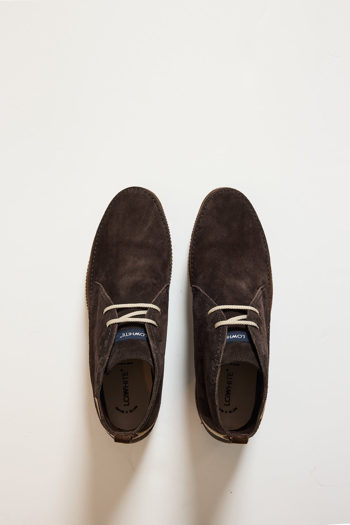 CHAUSSURES EN DAIM CHOCOLAT