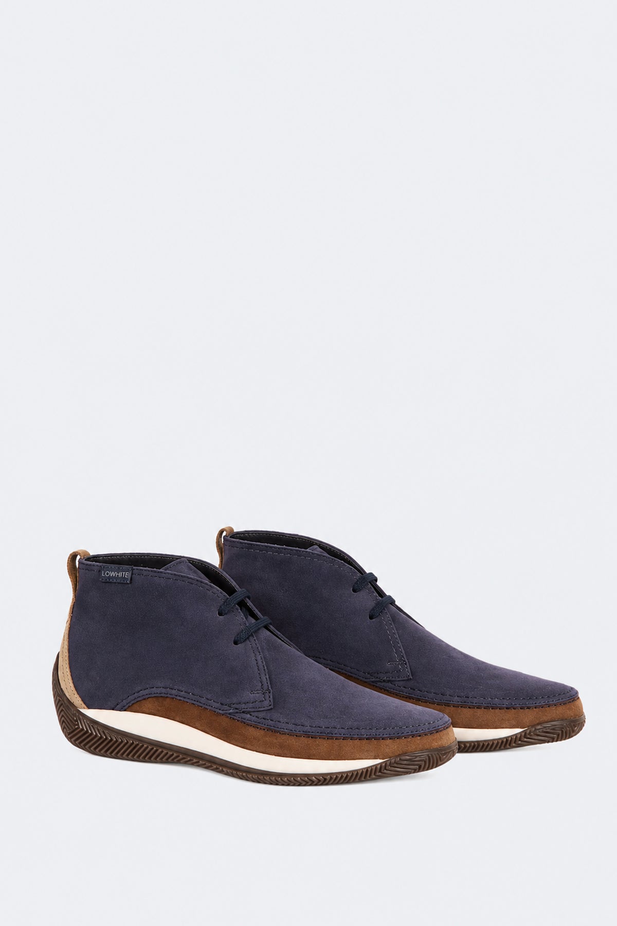 CHAUSSURES EN DAIM MARINE