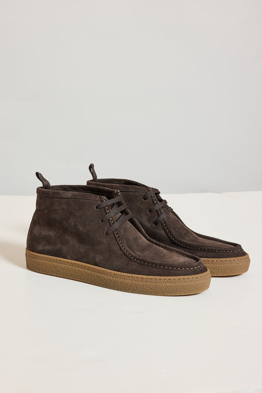 SUEDE SHOES CHOCOLATE