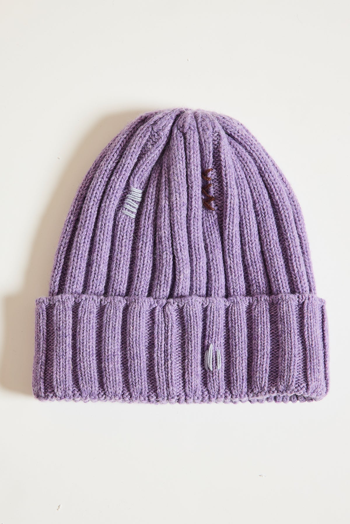 BONNET BRODÉ VIOLET