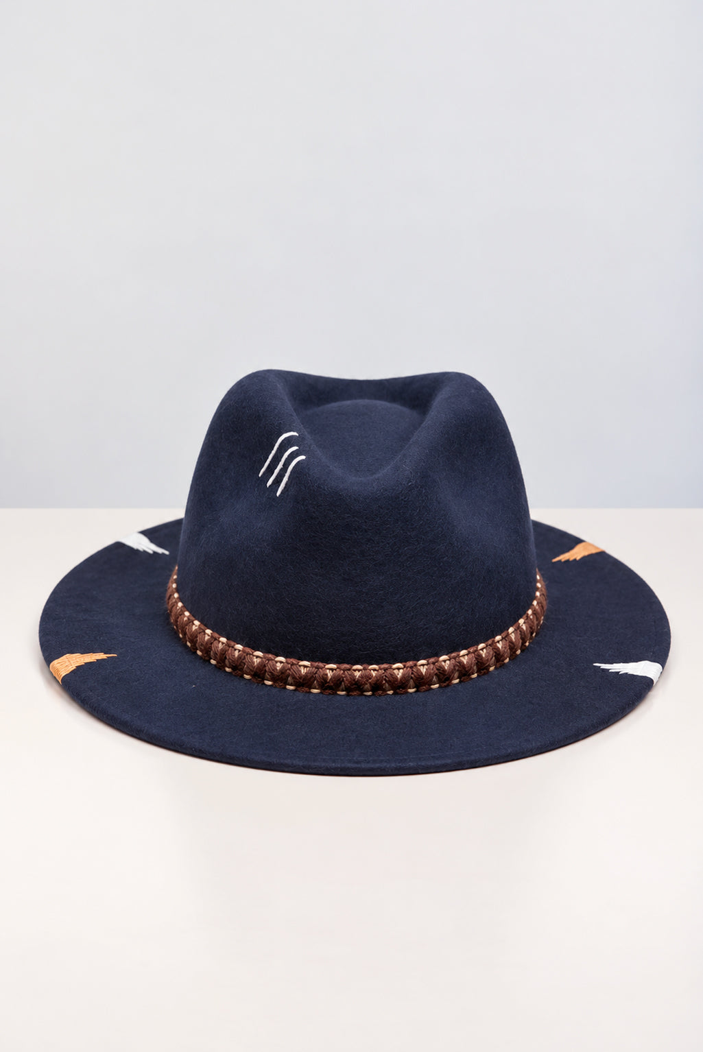 EMBROIDERED HAT NAVY
