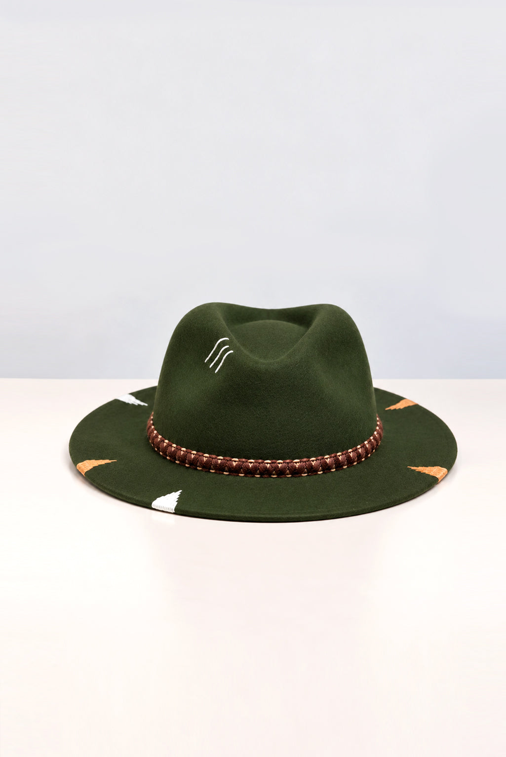 EMBROIDERED HAT GREEN
