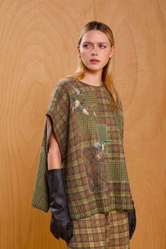 DUCK PONCHO KHAKI