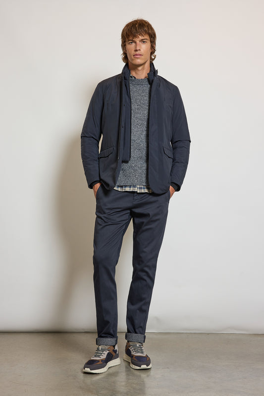 VESTE IMPERMÉABLE MARINE