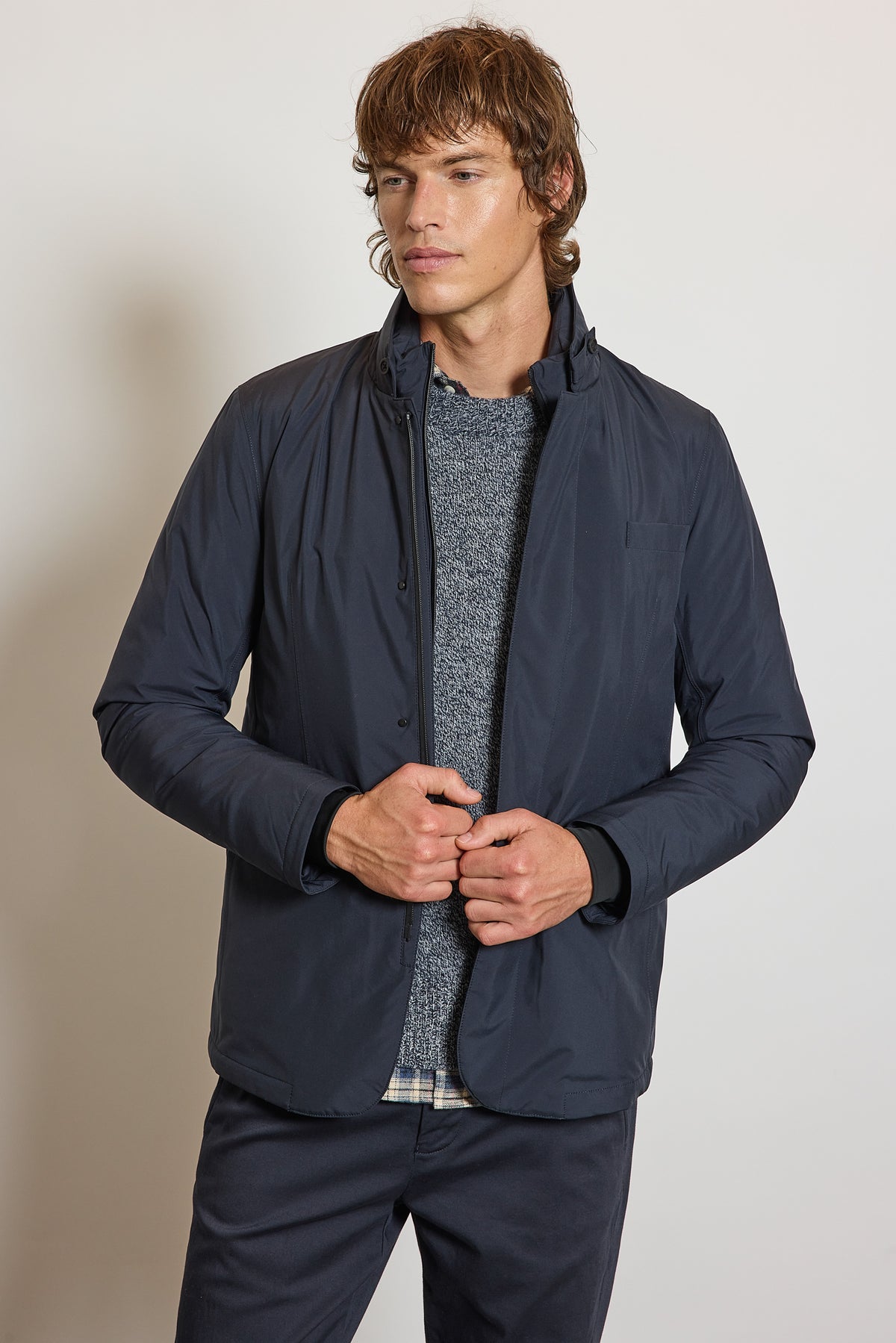 WATERPROOF JACKET NAVY