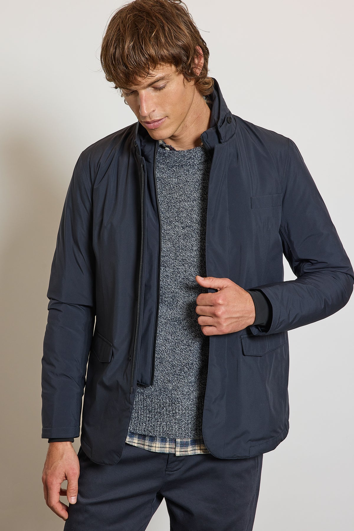 WATERPROOF JACKET NAVY