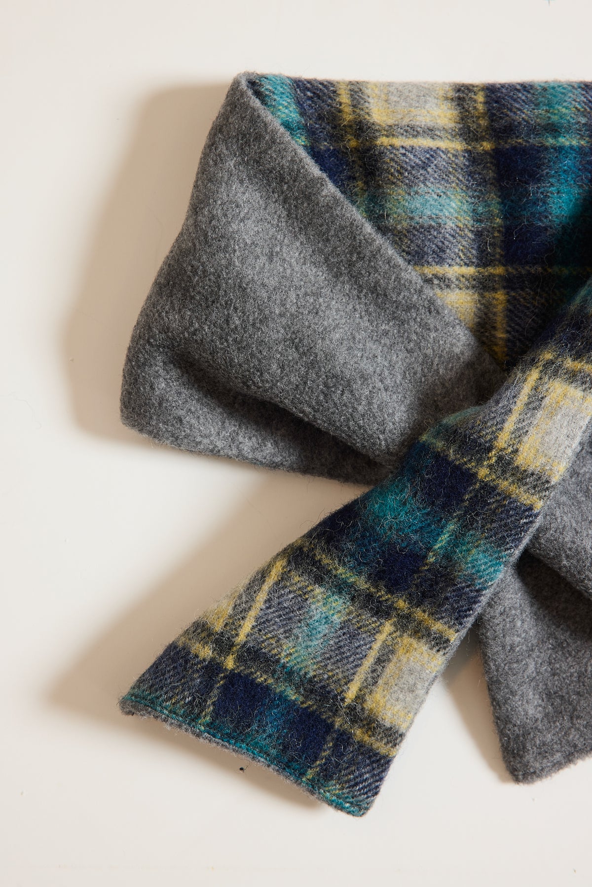 WOOL SCARF NAVY