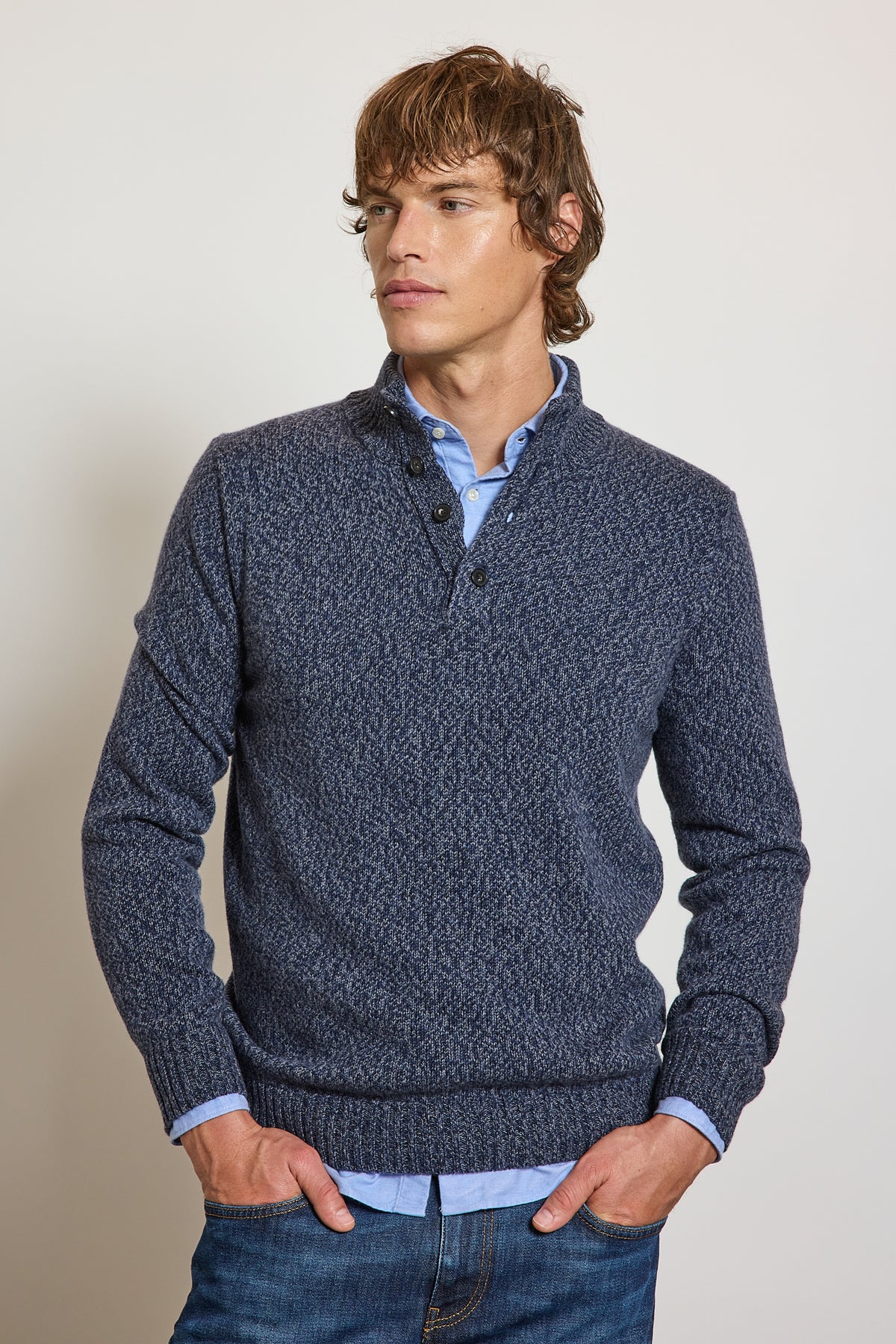 WOOL AND CASHMERE SWEATER JEANS