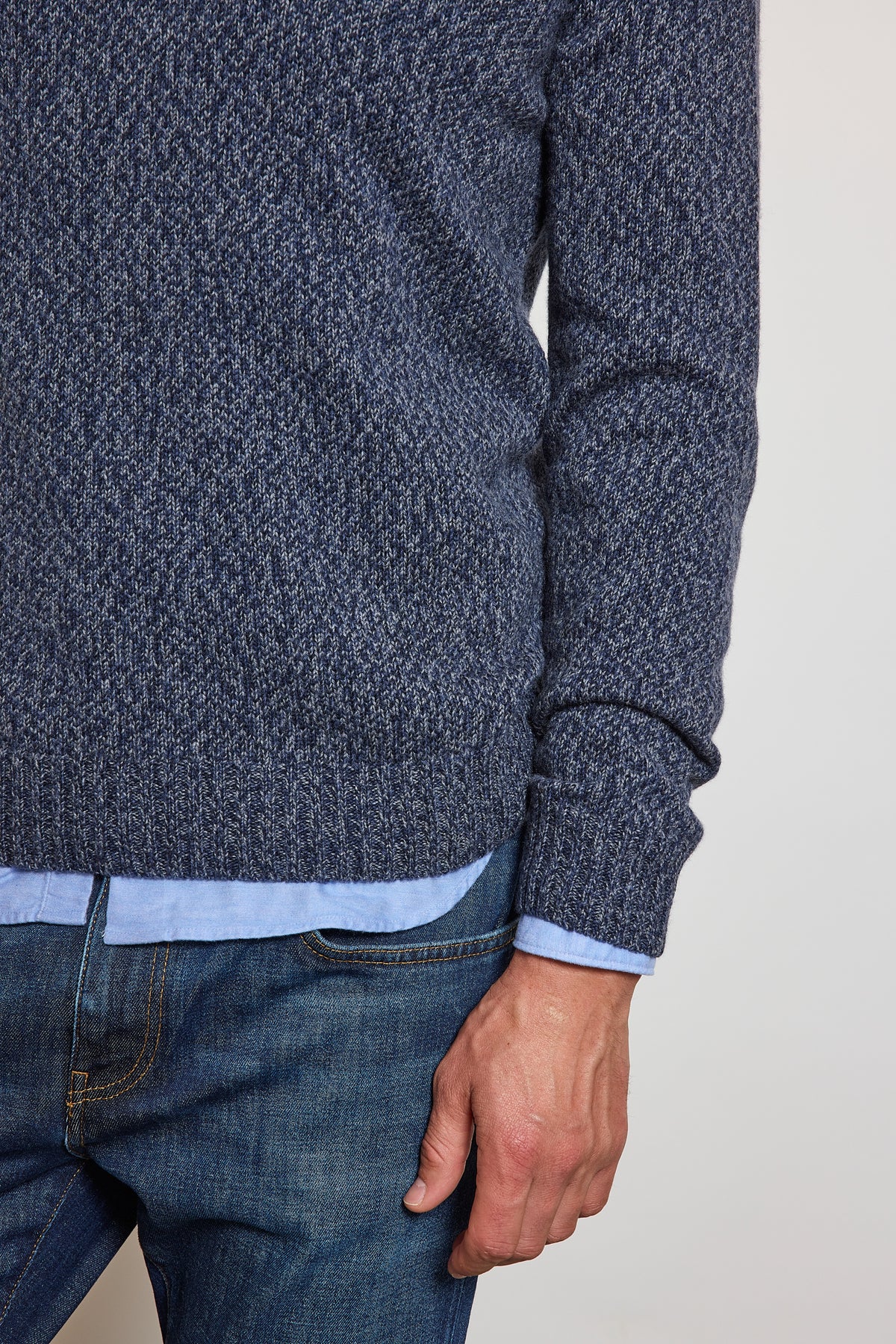 WOOL AND CASHMERE SWEATER JEANS