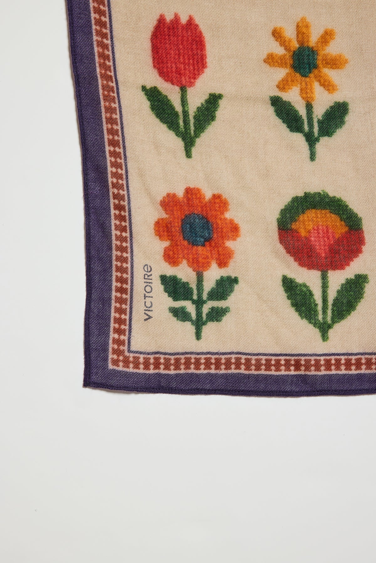 WOOL BANDANA BEIGE