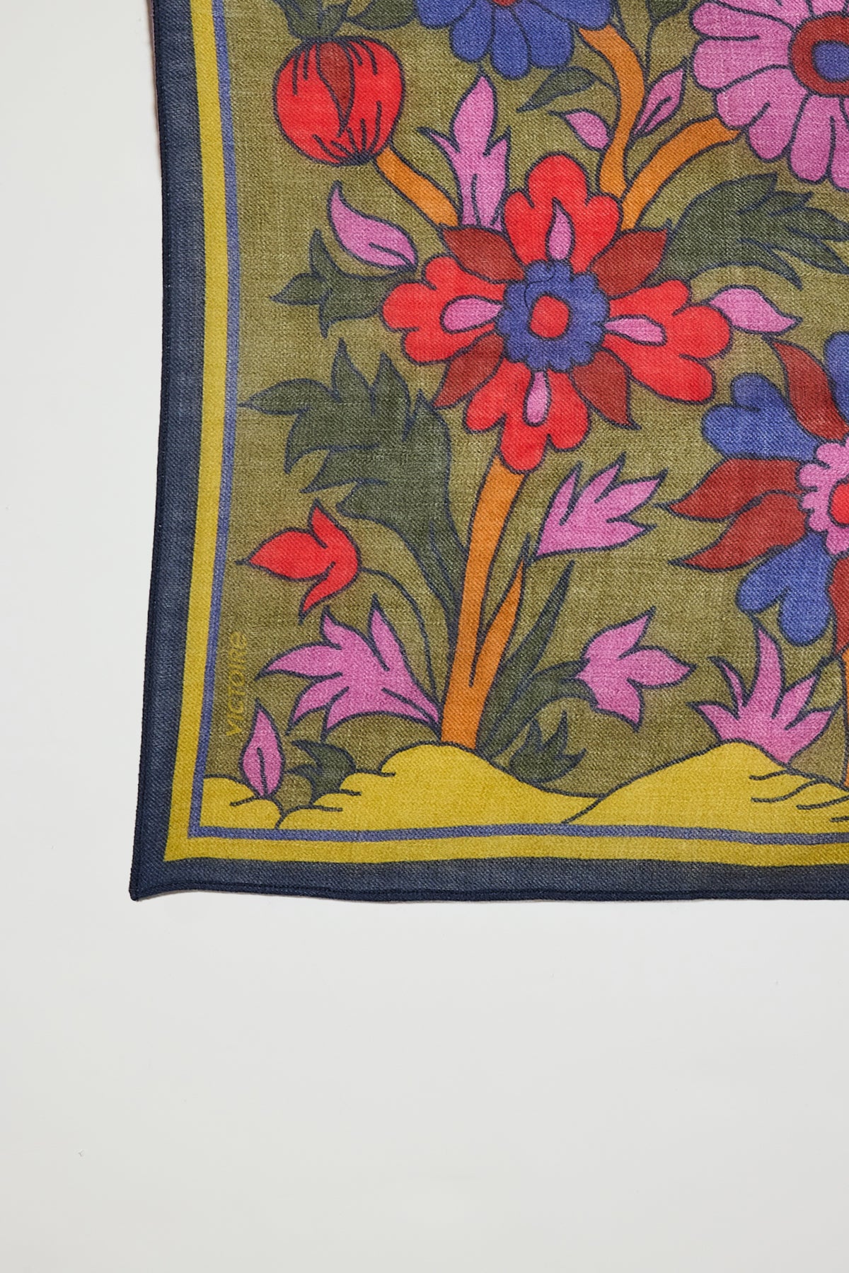 WOOL BANDANA KHAKI