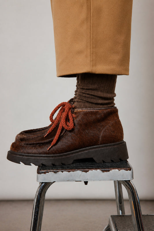 SUEDE BOOTS NUT